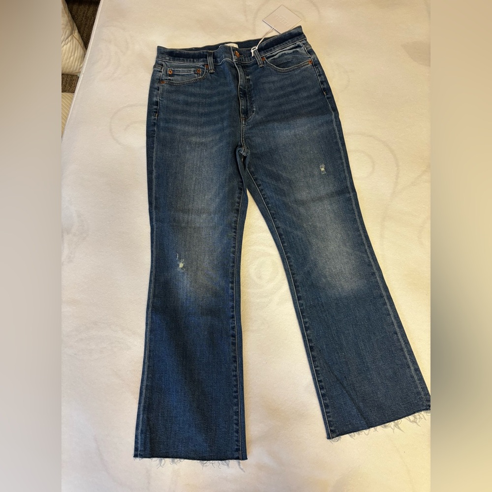 Pistola NWT Sz 30 Lennon Jeans high rise crop.